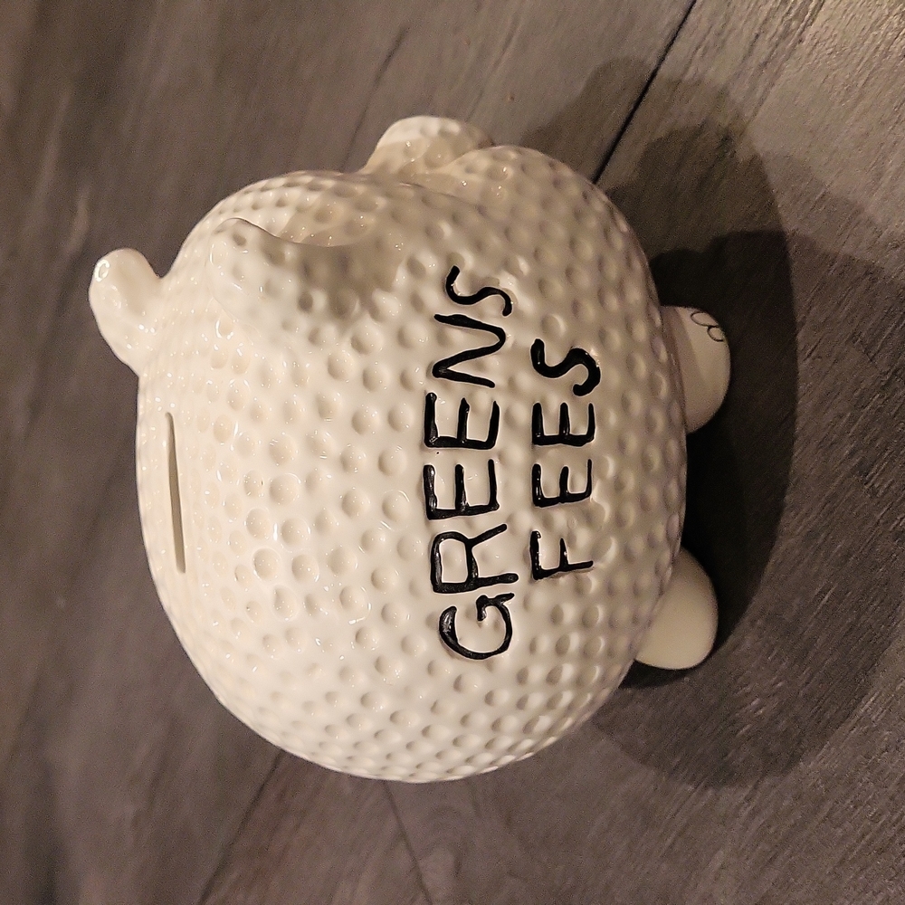 Golf Piggy Bank
